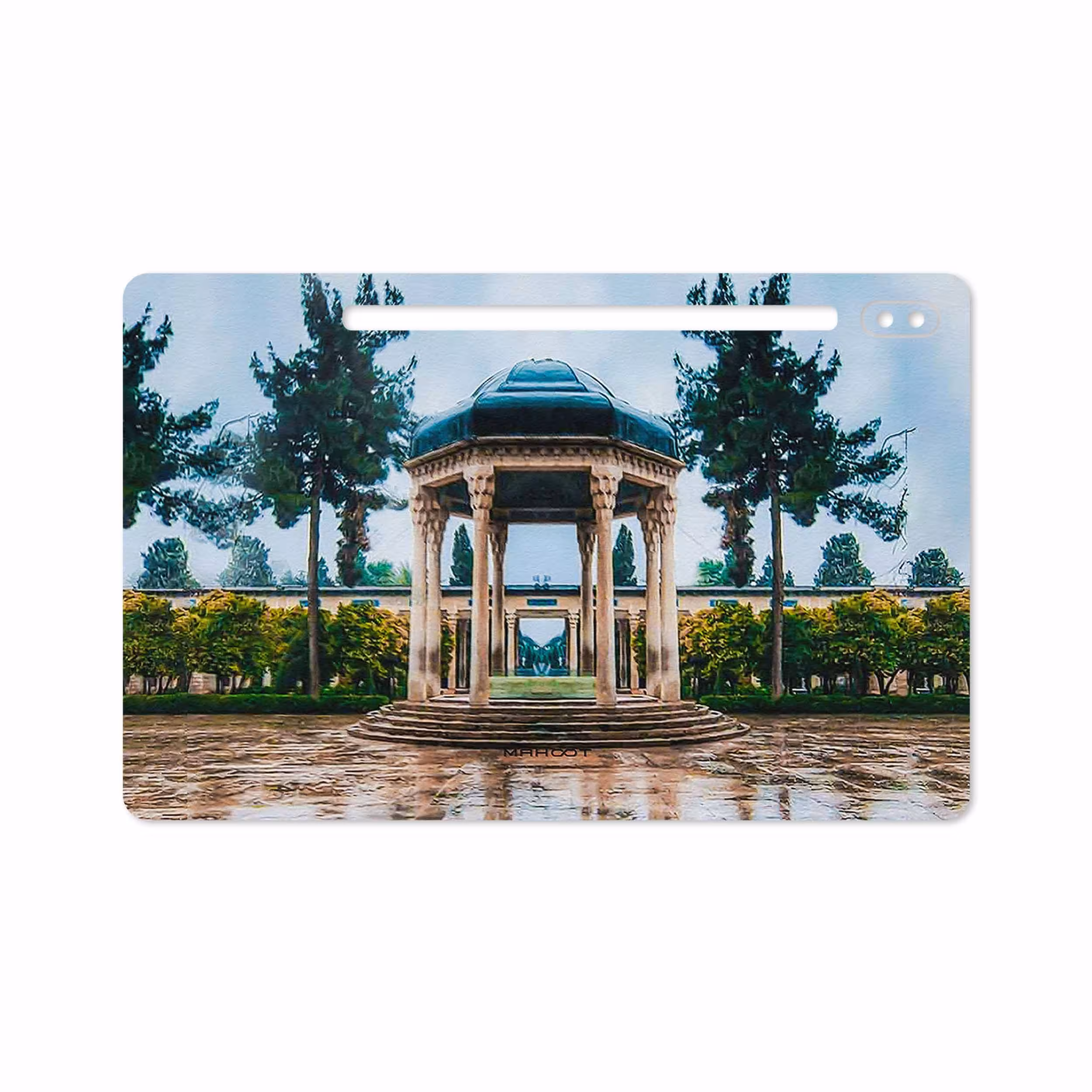 برچسب پوششی ماهوت مدل HAFEZ-Tomb مناسب برای تبلت سامسونگ Galaxy Tab S6 2019 SM-T860