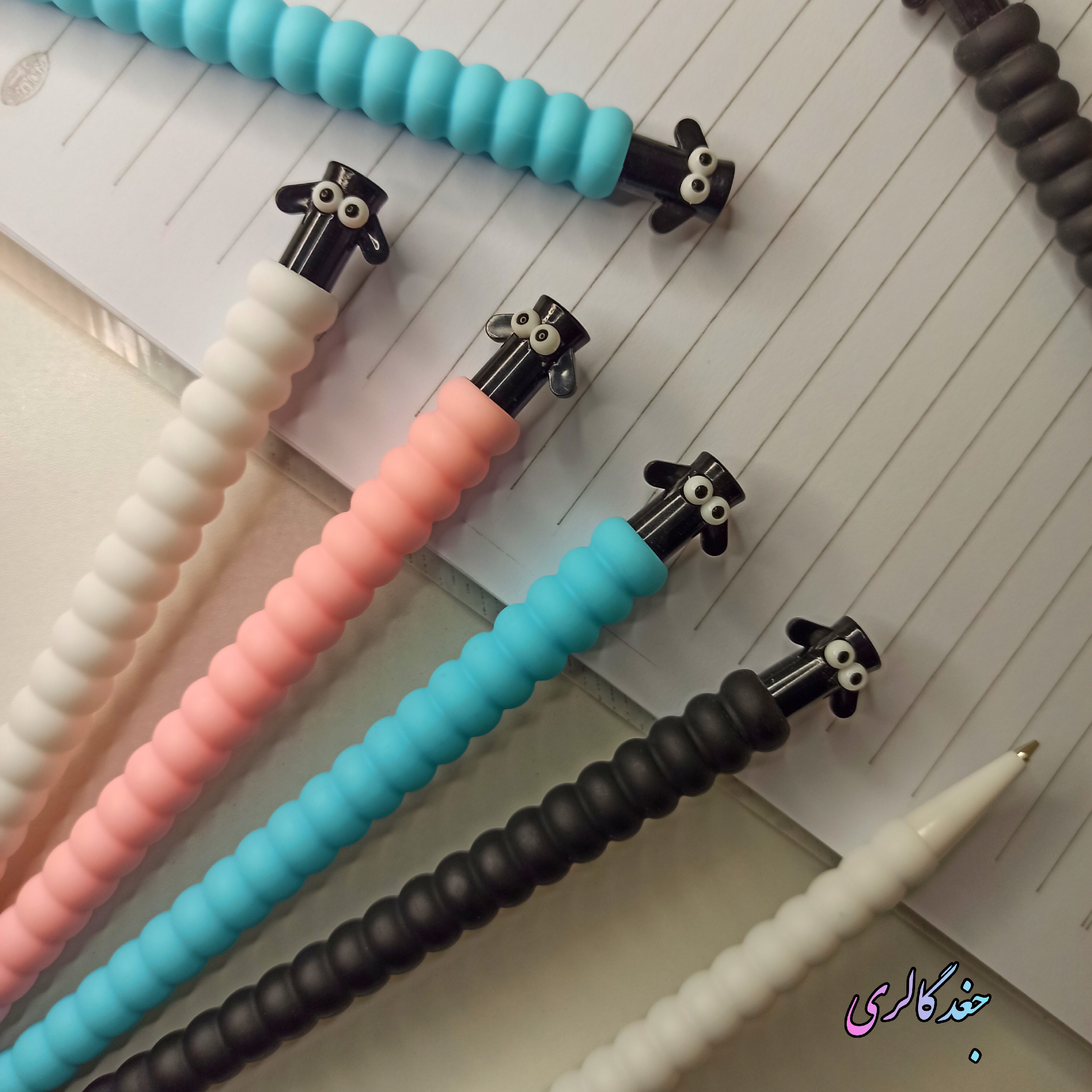 اتود (مداد نوکی) فانتزی طرح بره ناقلا در چهار رنگ 