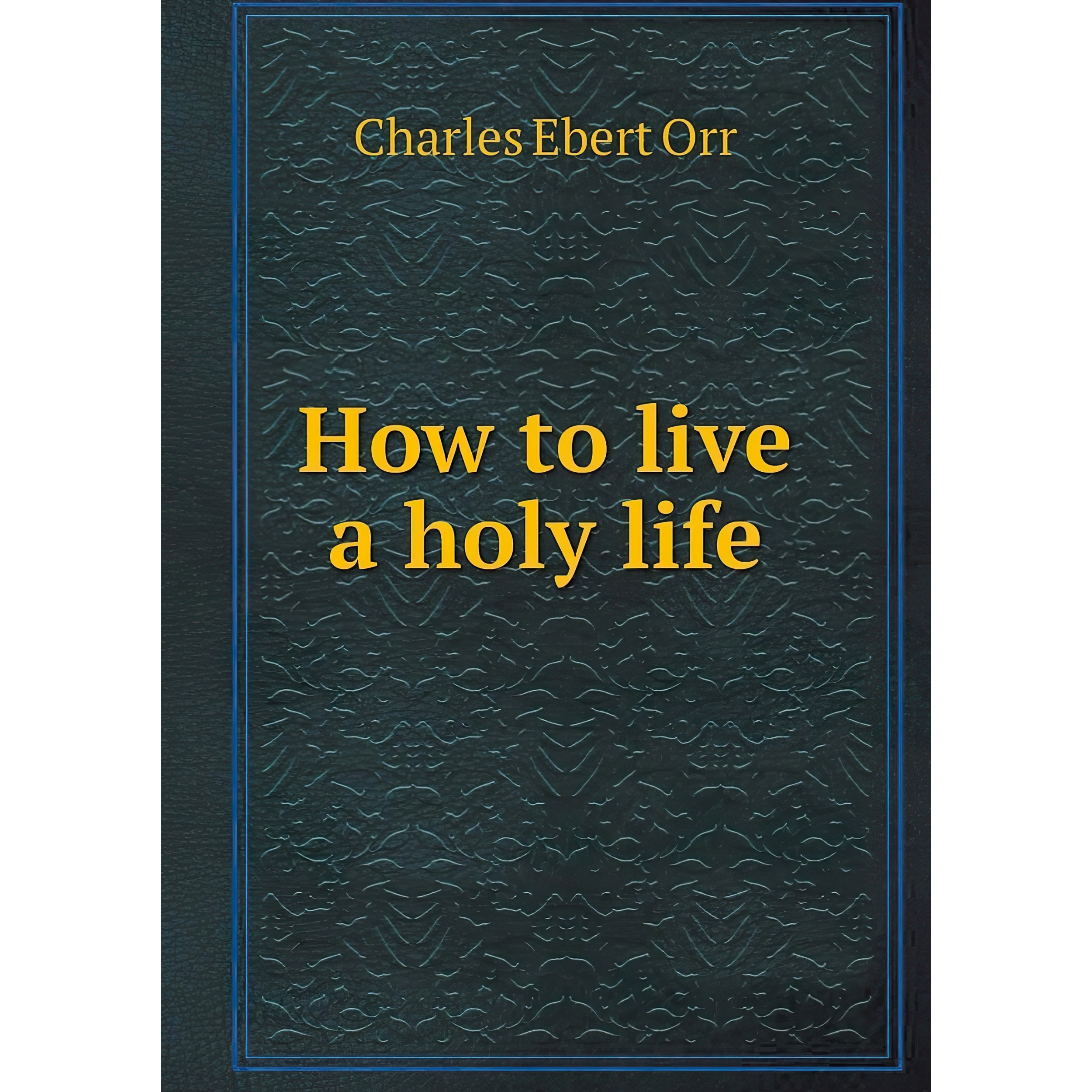 کتاب How to live a holy life اثر Charles Ebert Orr انتشارات Book on Demand Ltd