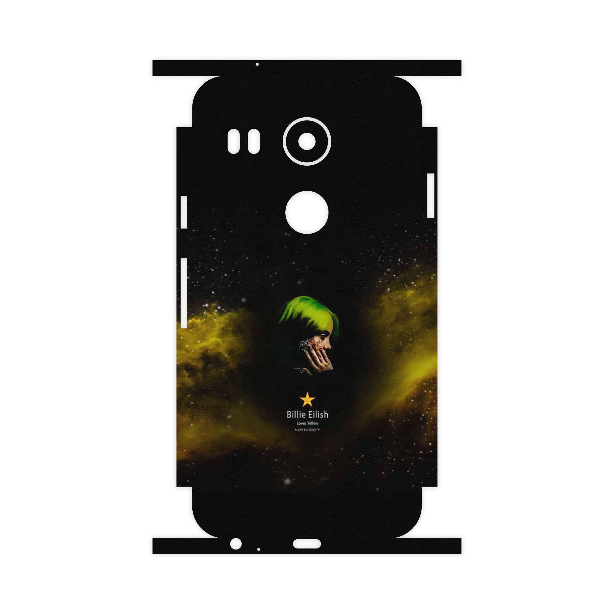 برچسب پوششی ماهوت مدل Billie Eilish-FullSkin مناسب برای گوشی موبایل گوگل Nexus 5X
