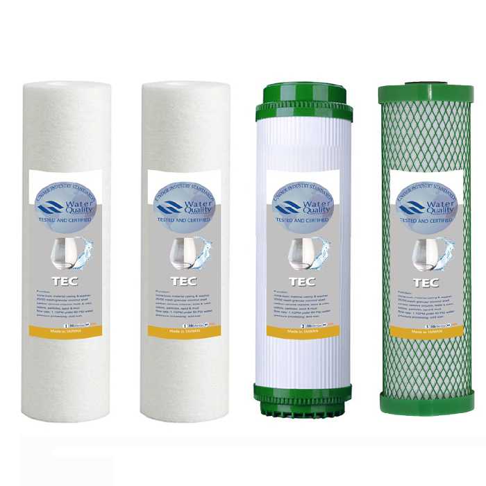 فیلتر دستگاه تصفیه کننده آب مدل FILTER RO- AT8G مجموعه 8 عددی