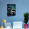 تابلو مدل Rick &amp; Morty کد F-1029