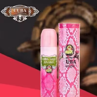 ادکلن کوبا مدل Cuba jungle ( snake) Perfume