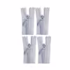 زیپ مخفی اس اچ ام مدل Z.50-SHM-W.4PC بسته 4 عددی