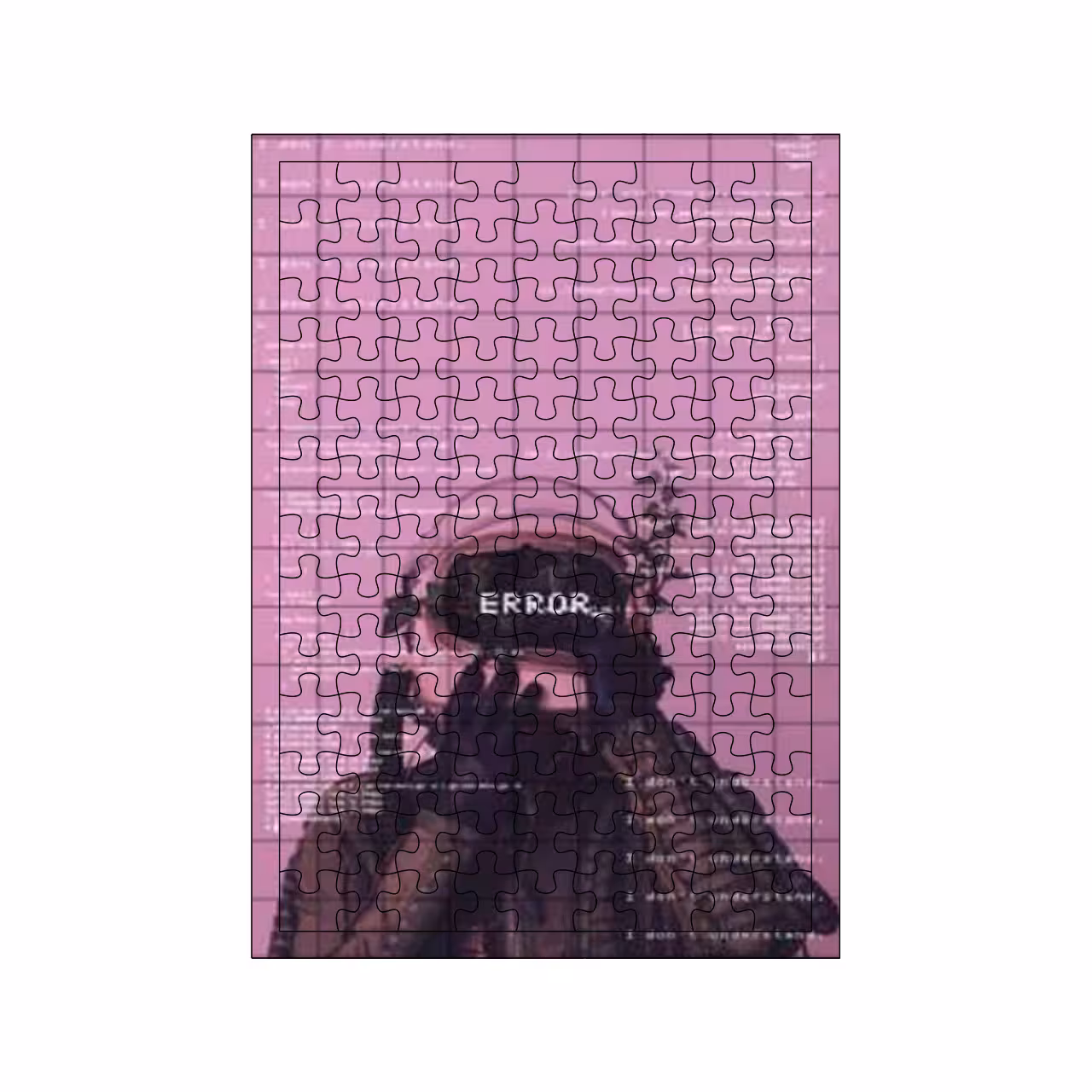 پازل 117 تکه مدل ERROR کد 1583