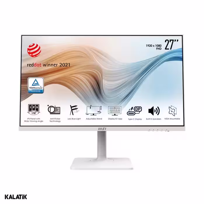 مانیتور ام اس آی سایز 27 اینچ مدل Modern MD271PW