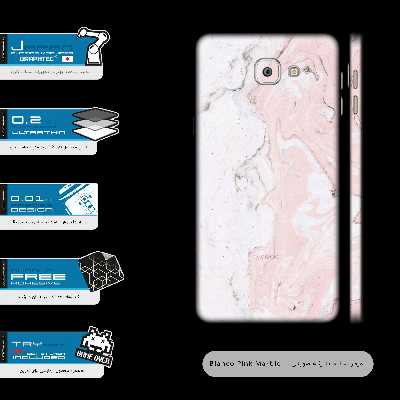 برچسب پوششی ماهوت مدل Blanco-Pink-Marble-FullSkin مناسب برای گوشی موبایل سامسونگ Galaxy A9 2016