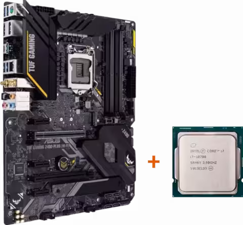 باندل مادربرد ASUS TUF GAMING Z490 PLUS WIFI به همرا پردازنده INTEL CORE I7 10700