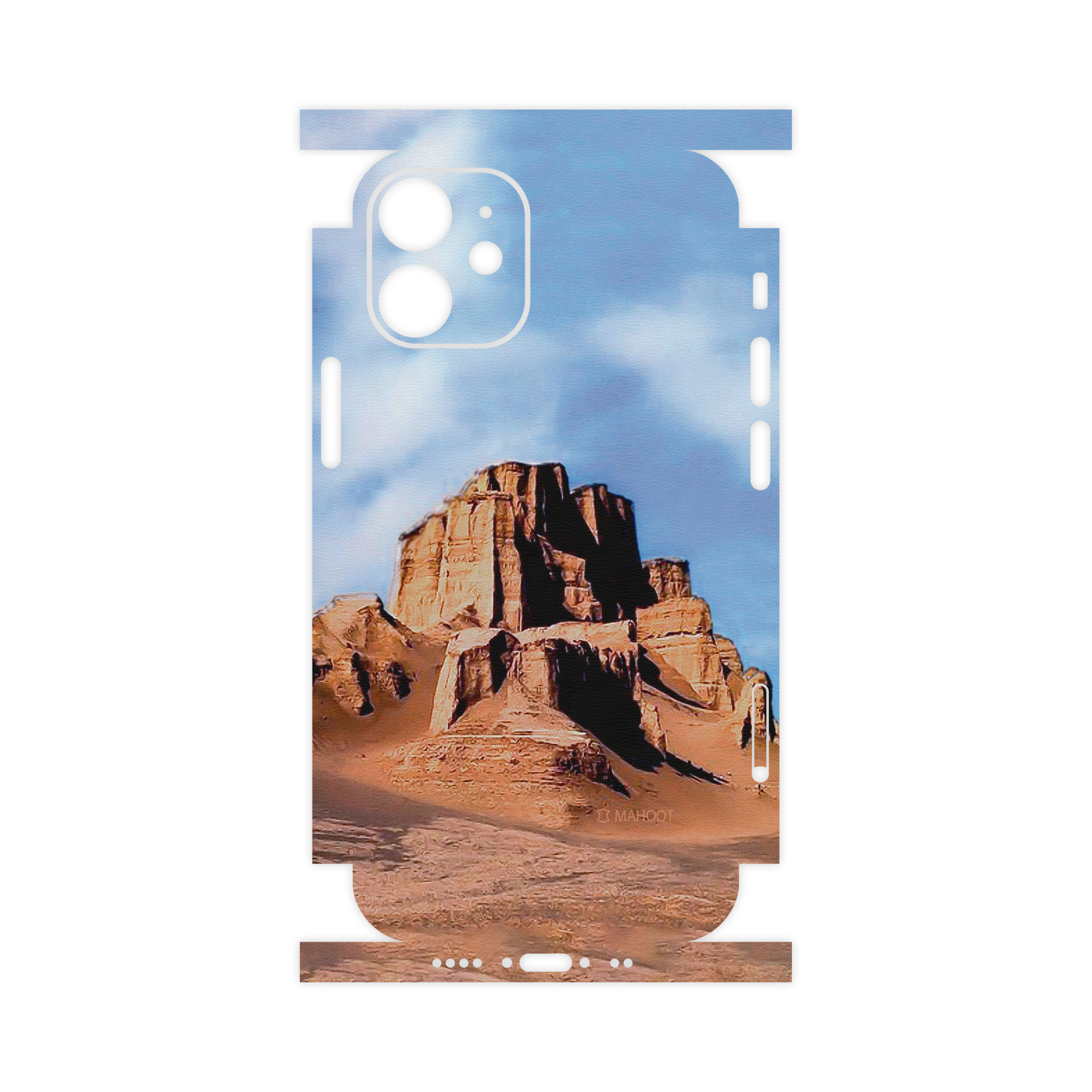 برچسب پوششی ماهوت مدل Kaloot-FullSkin مناسب برای گوشی موبایل اپل iPhone 12 mini