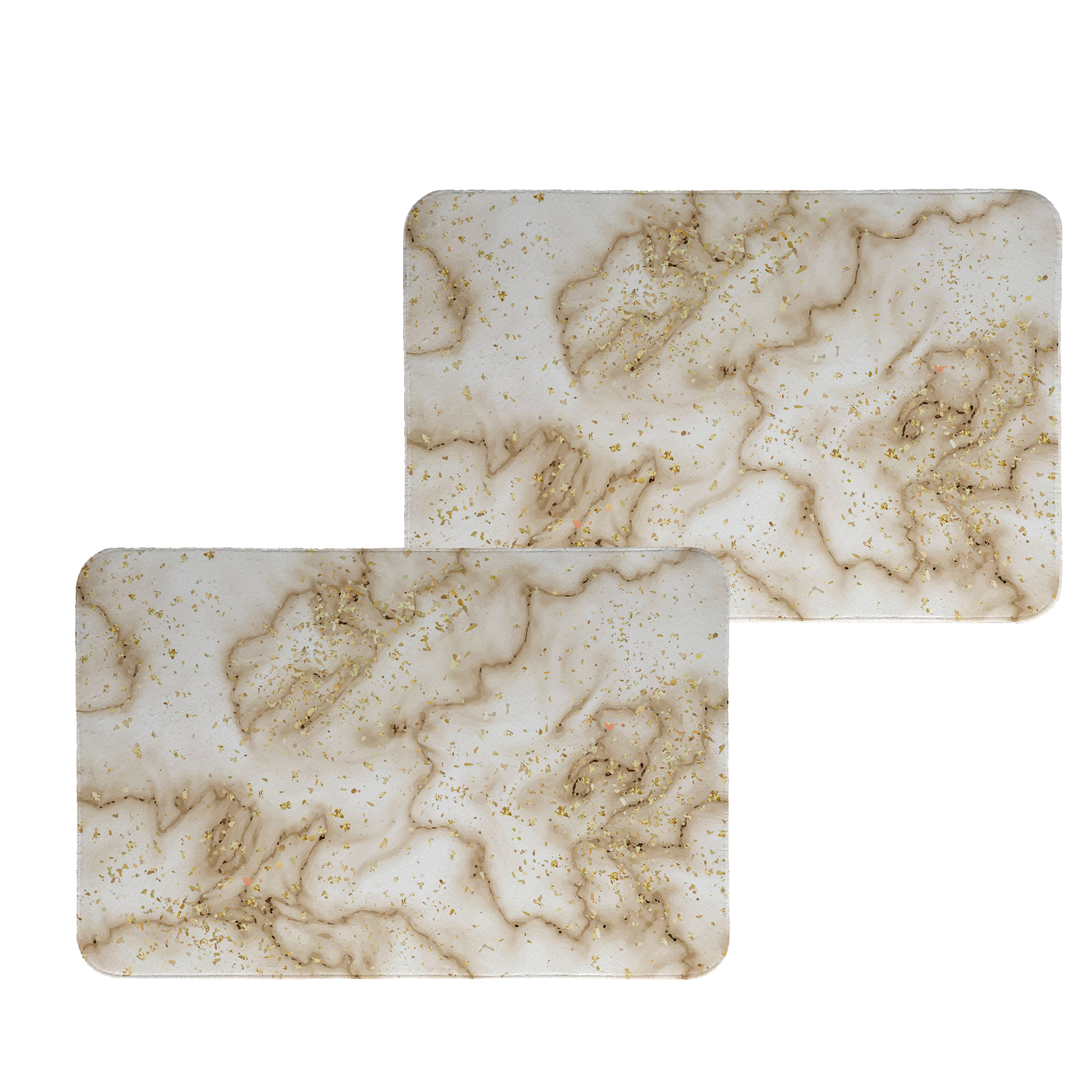 زیربشقابی طرح سنگ کد 8373 مجموعه 2 عددی