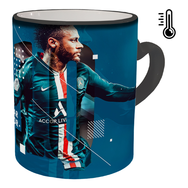 ماگ حرارتی مدل دسته قلبی طرح نیمار کد 76