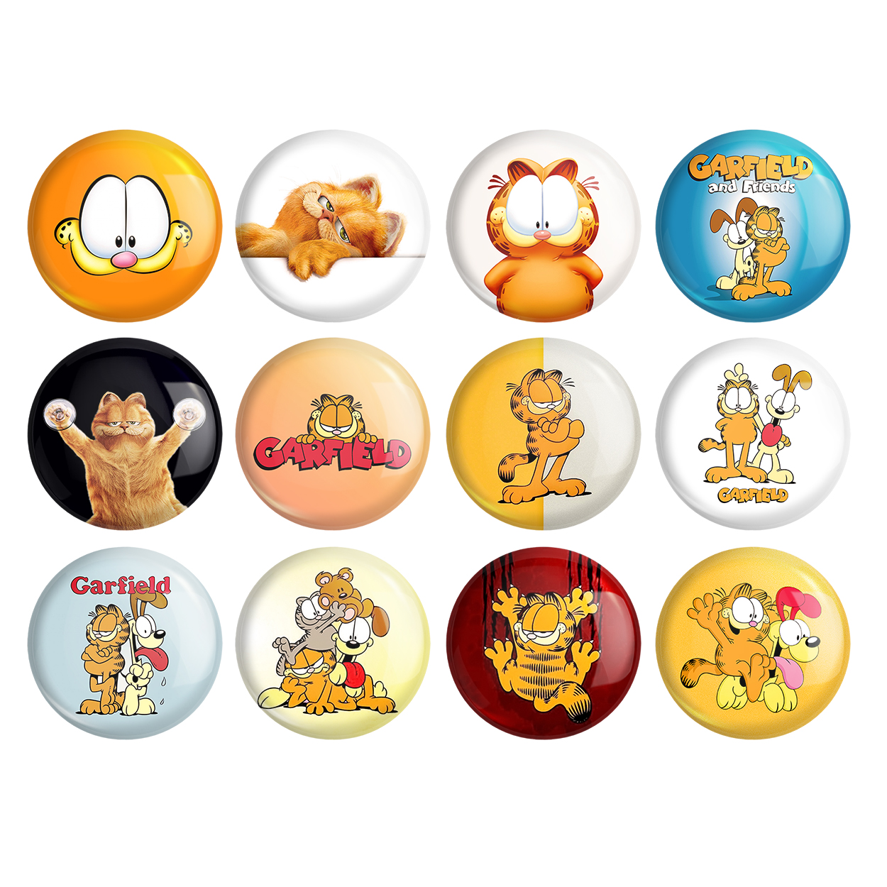 پیکسل خندالو مدل گارفیلد کد 654 مجموعه 12 عددی