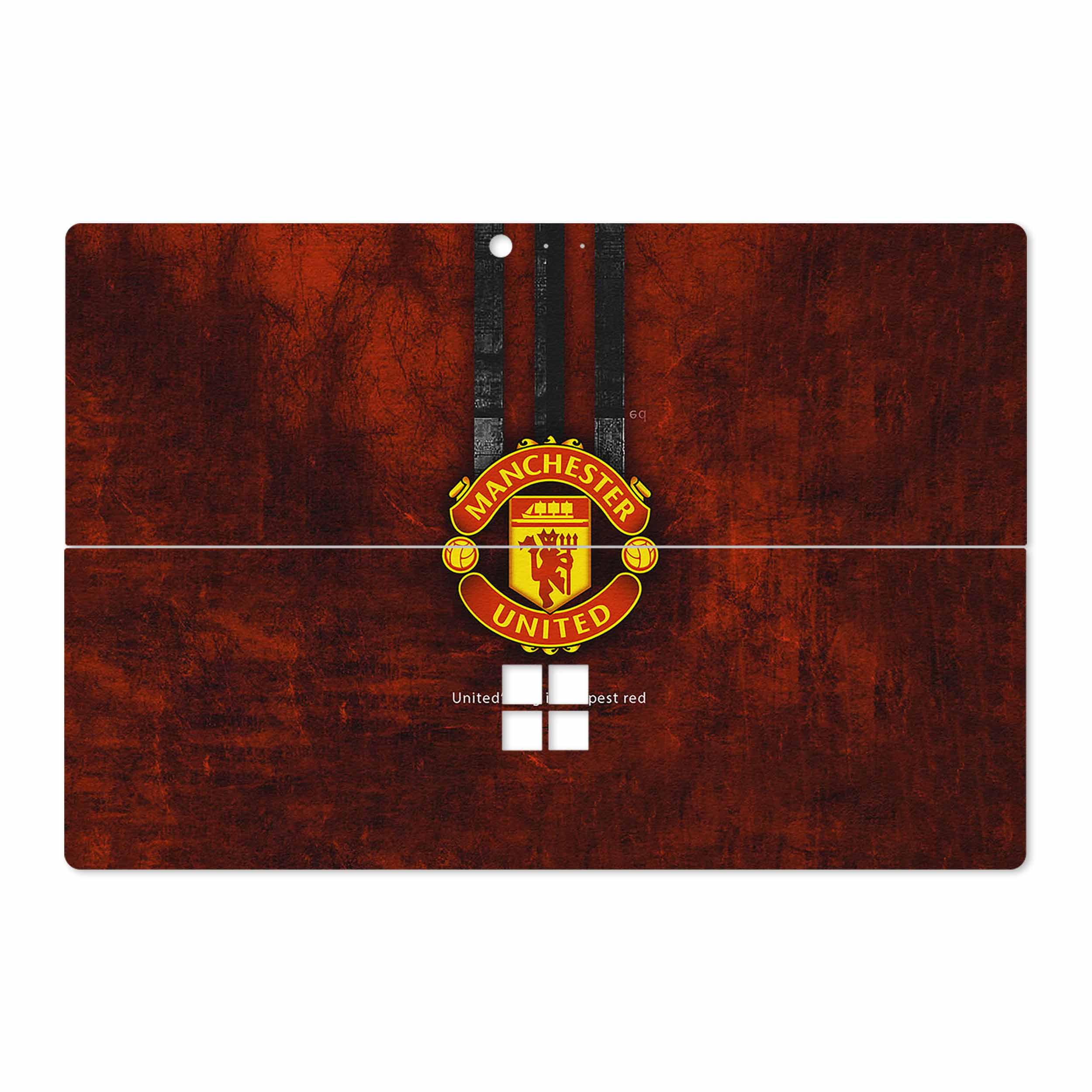 برچسب پوششی ماهوت مدل Manchester-United مناسب برای تبلت مایکروسافت Surface Pro 4 2015