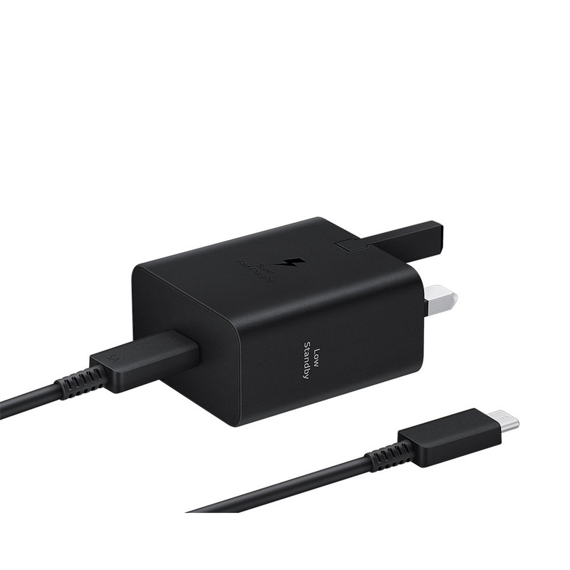 شارژر دیواری 45 وات سامسونگ مدل EP-T4511 Low Standby به همراه کابل 1.8 متری - سه پین | کالا مکس