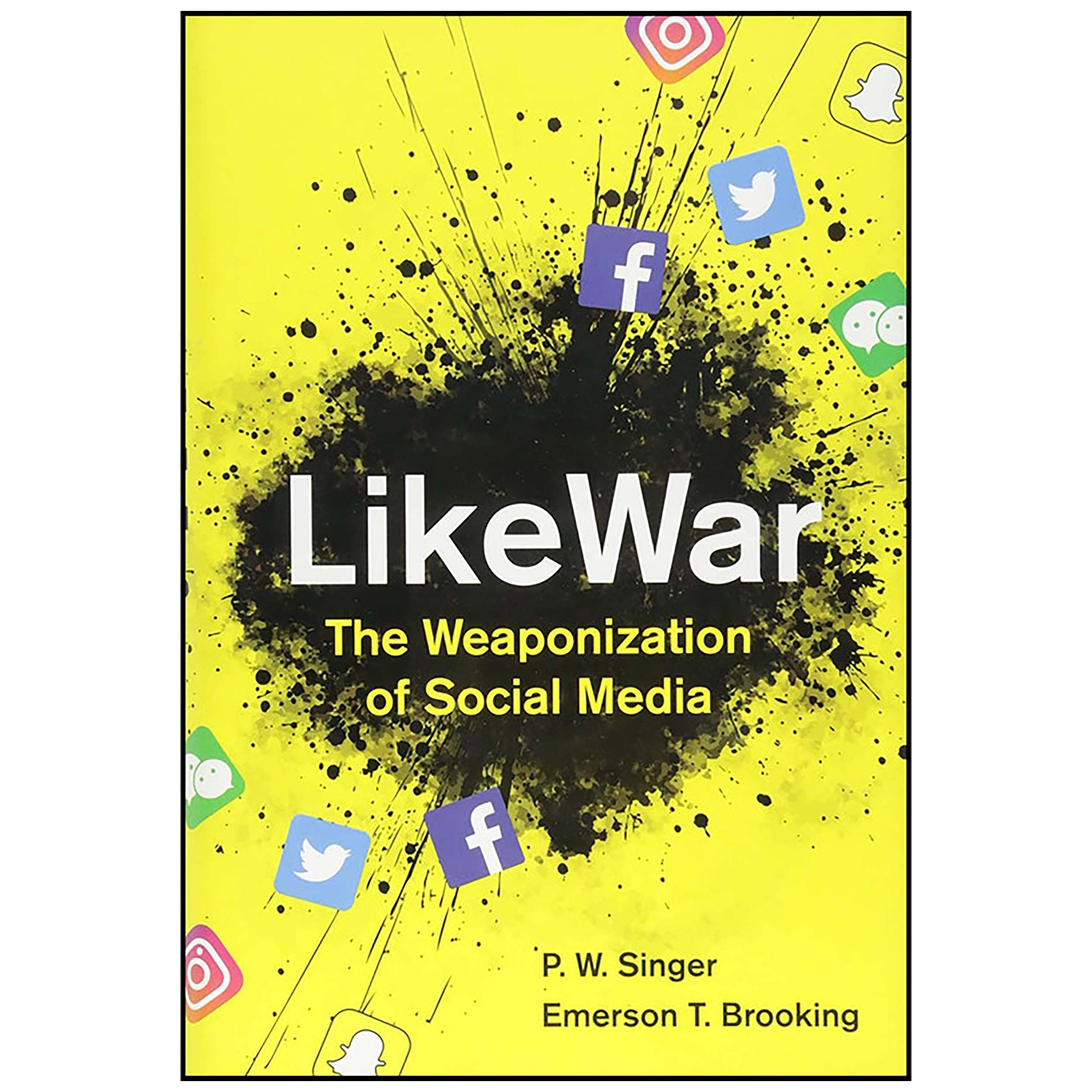 کتاب LikeWar اثر P W Singer and Emerson T Brooking انتشارات Eamon Dolan/Houghton Mifflin Harcourt