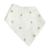 پیشبند دستمال گردنی نوزادی طرح  برگ سبز دانالو Danaloo