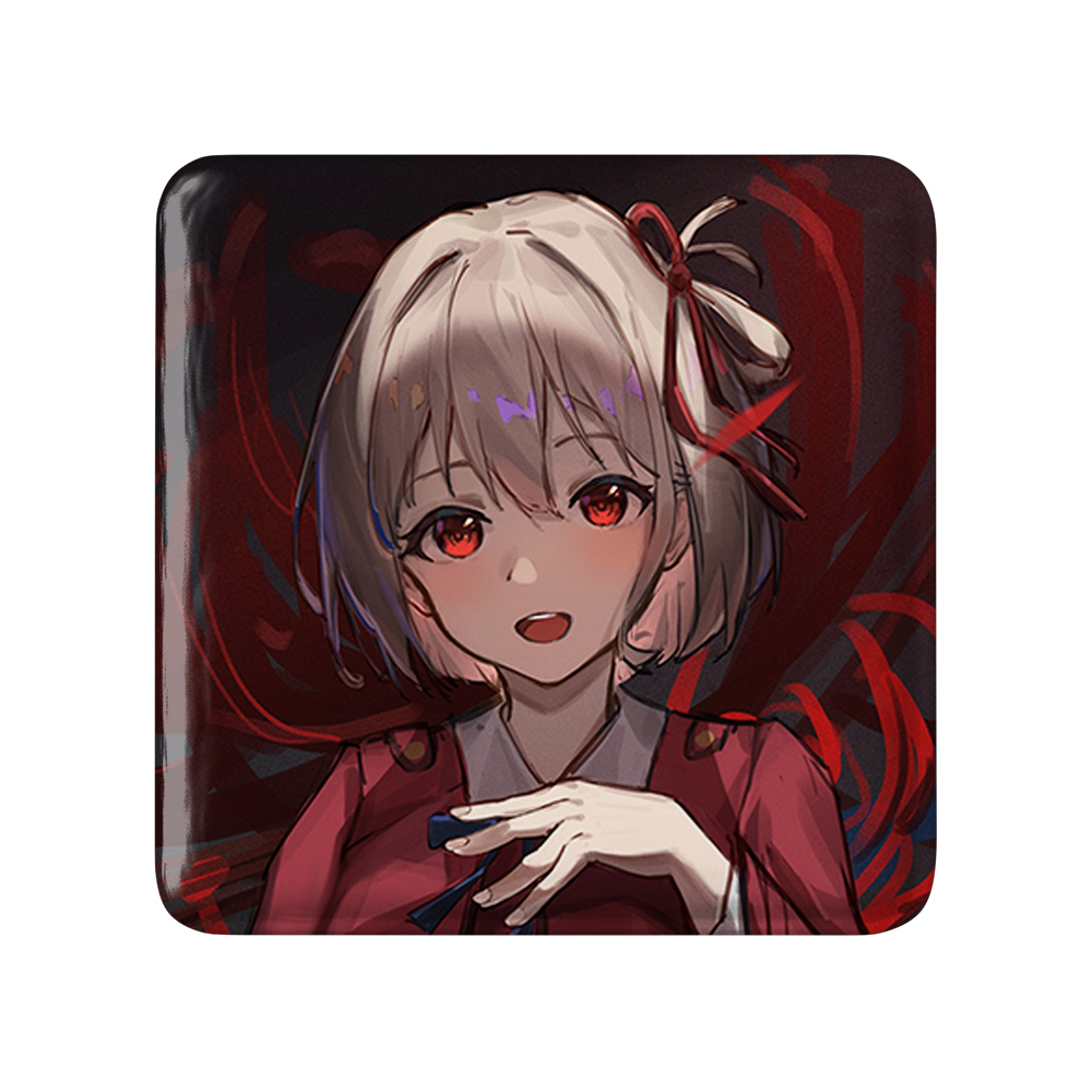 پیکسل خندالو مدل چیساتو انیمه لیکوریس ریکویل Lycoris Recoil کد 23065