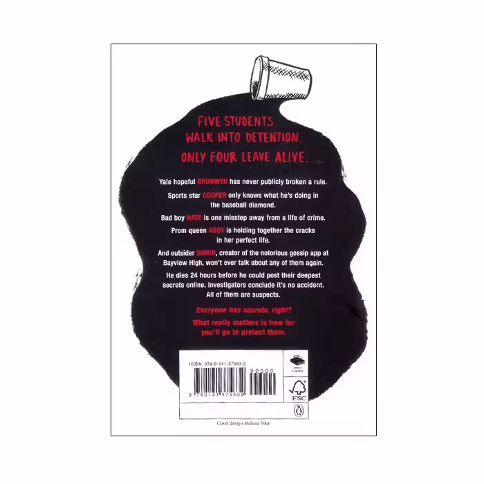 کتاب One of Us Is Lying اثر Karen M. McManus انتشارات الوند پویان