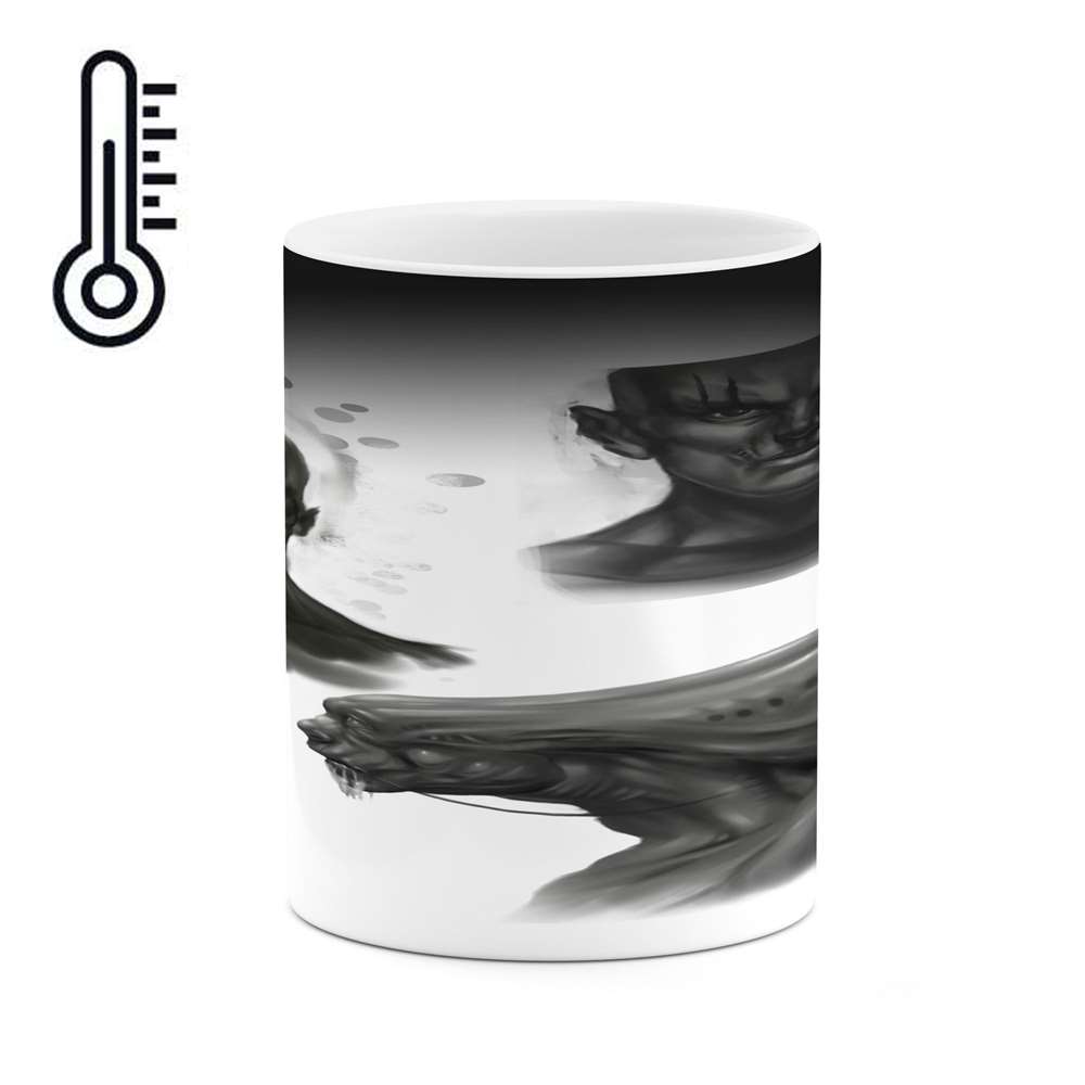 ماگ حرارتی کاکتی طرح نقاشی مدل mgh13940