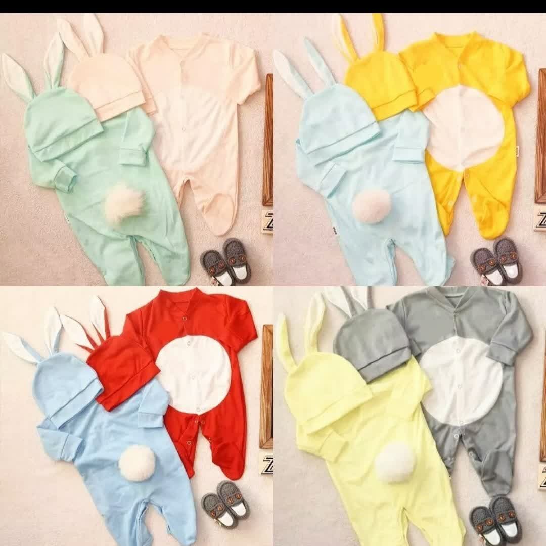 سرهمی خرگوشی سیسمونی سرهمی خرگوشی سیسمونی سرهمی نوزادی سرهمی عروسکی سرهمی وکلاه خرگوشی