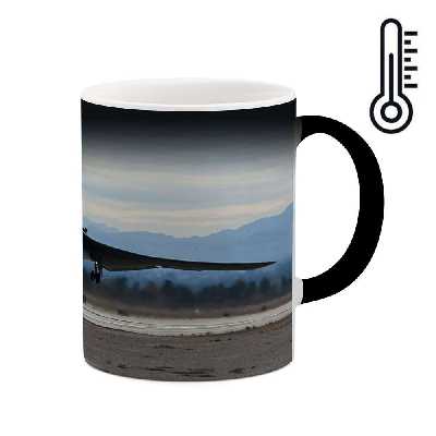 ماگ حرارتی طرح هواپیمای جنگنده مدل mgh10605