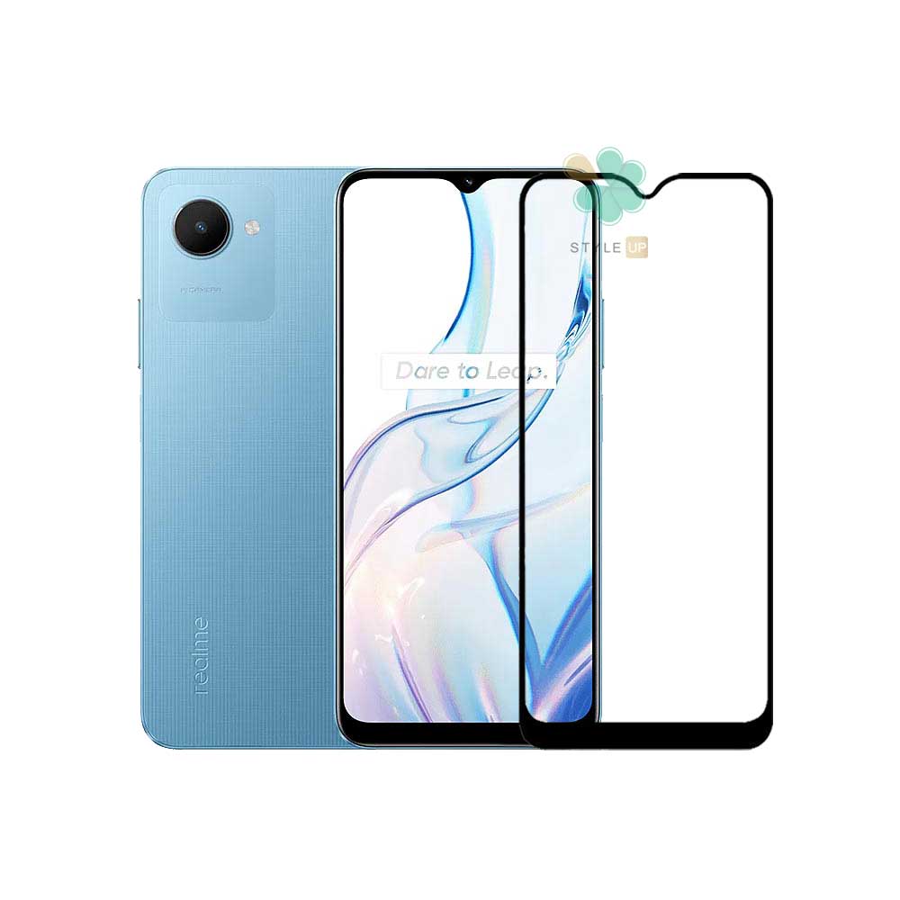 گلس گوشی سرامیکی تمام صفحه مناسب Realme C30s