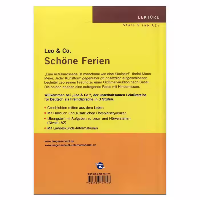 کتاب Grobe Gefuhle اثر Leo &amp; Co انتشارات زبان مهر 
