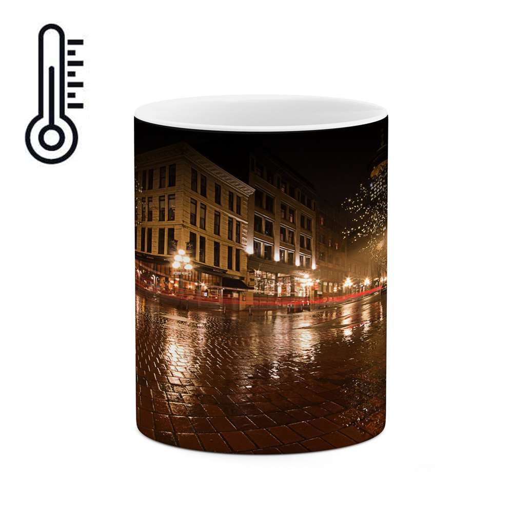 ماگ حرارتی کاکتی طرح شهر مدل mgh13462