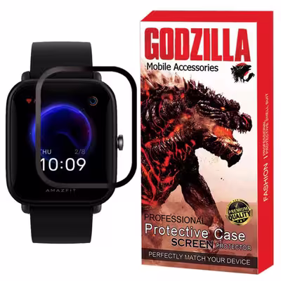 محافظ صفحه نمایش گودزیلا مدل G-PMMA مناسب برای ساعت هوشمند امیزفیت Amazfit Bip U Pro
