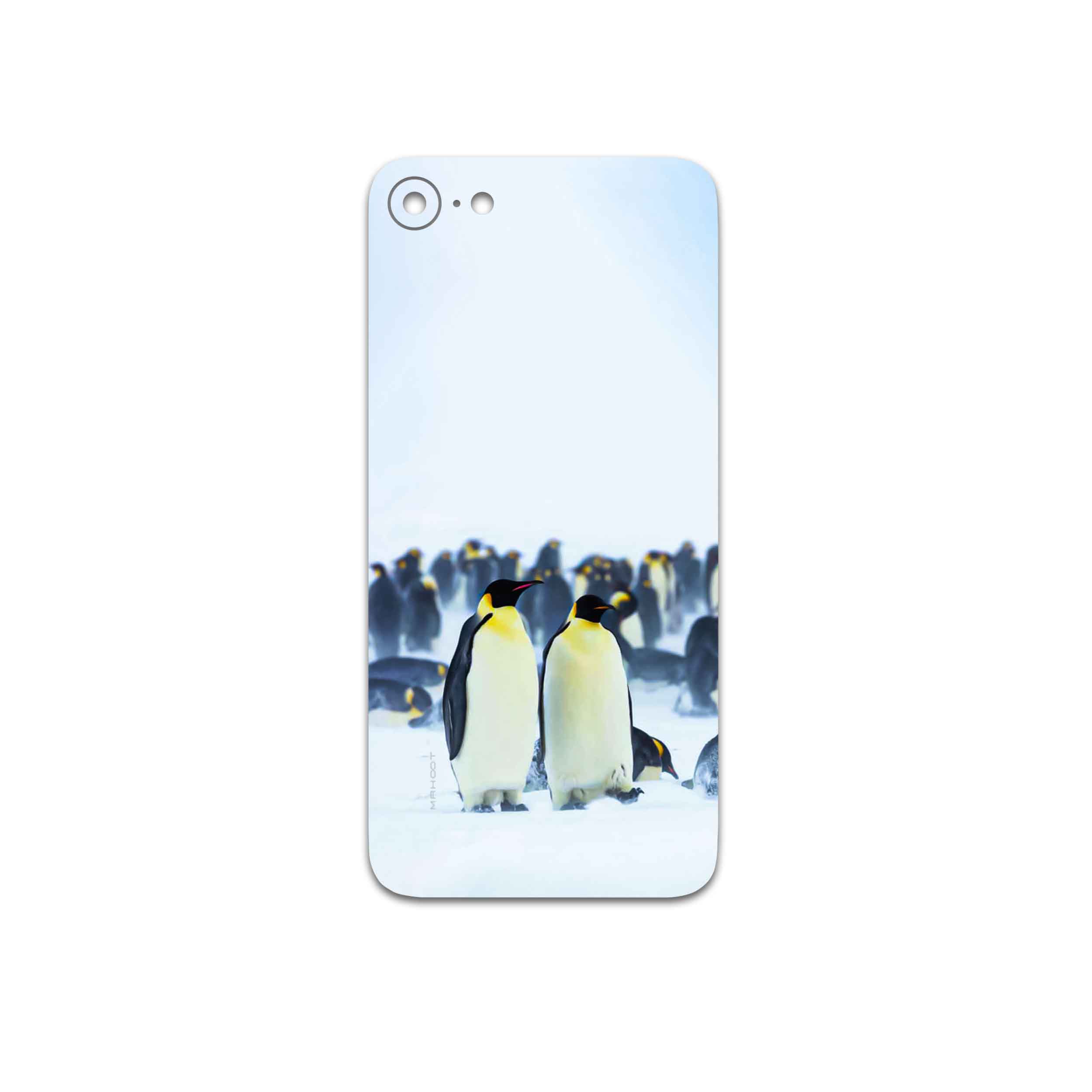 برچسب پوششی ماهوت مدل Penguin مناسب برای گوشی موبایل اپل iPhone SE 2022