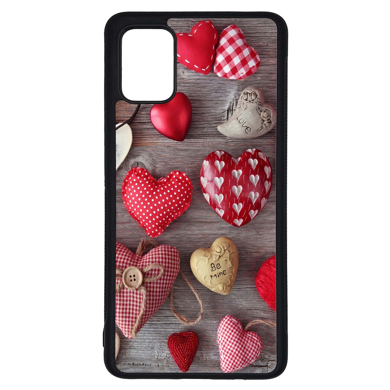 کاور طرح قلبی کد G-074 مناسب برای گوشی موبایل سامسونگ Galaxy A51 | دیجی قاب دونی