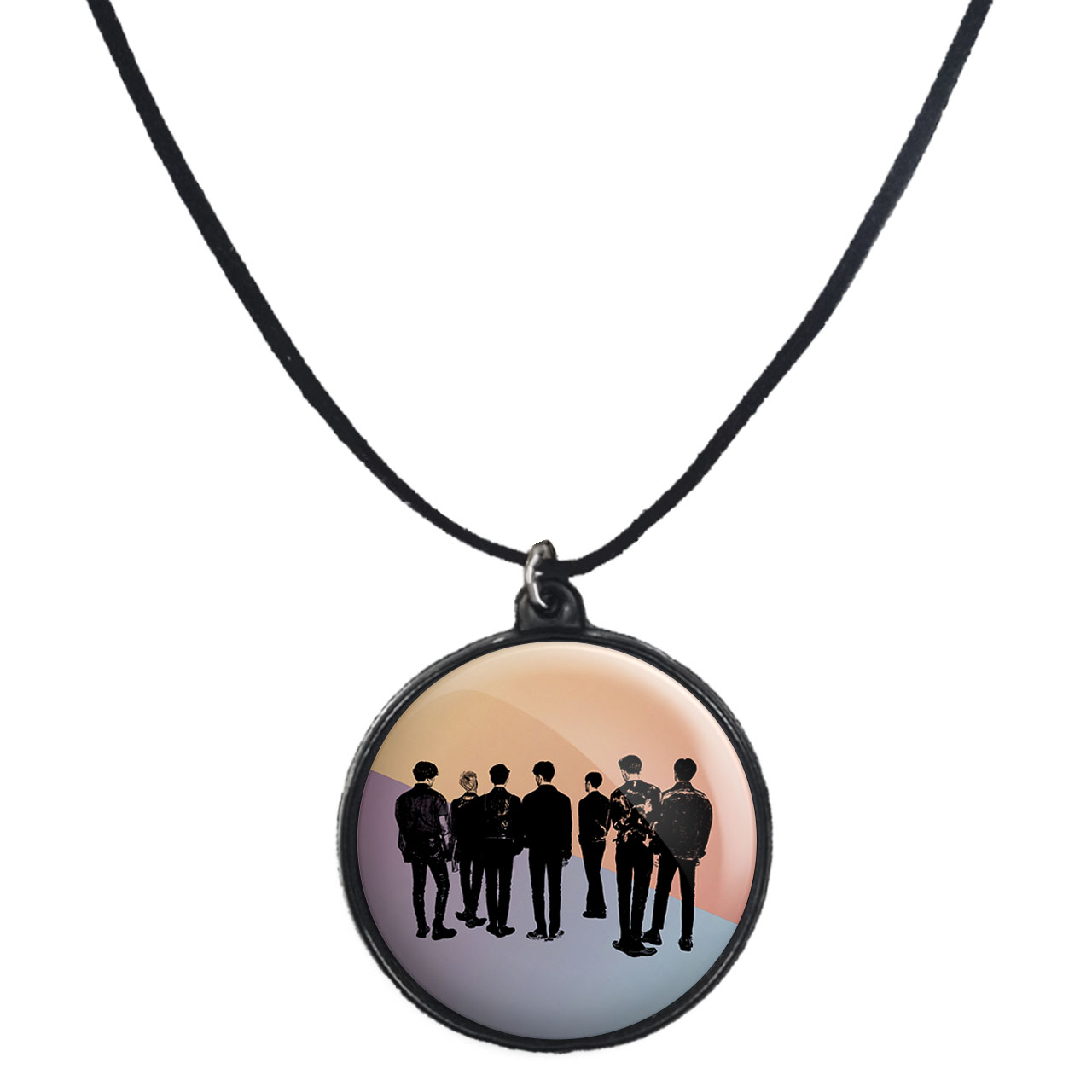 گردنبند پرمانه طرح GOT7 کد pmb.19047 مدل دو طرفه