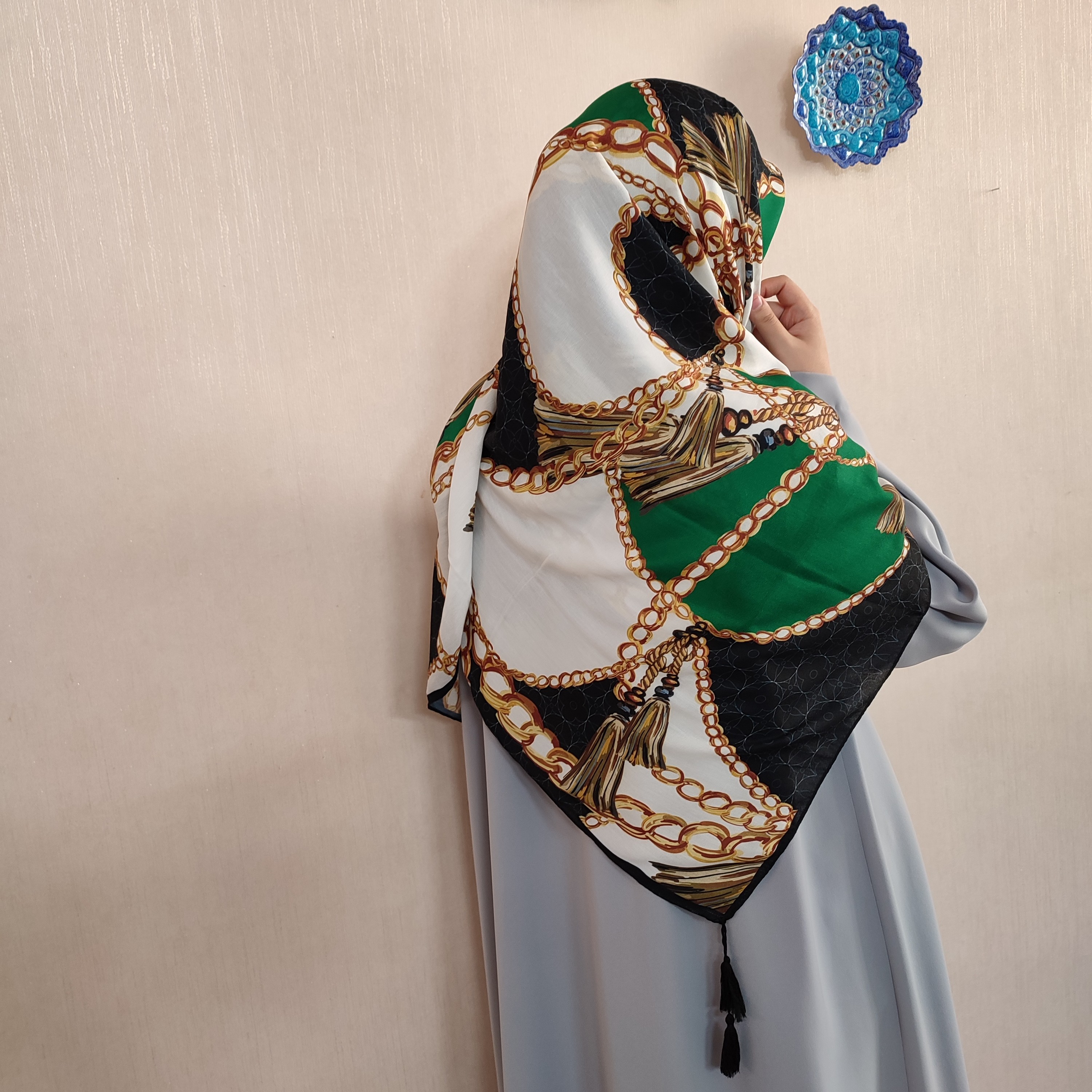 روسری سوپر نخ شیک و قواره 140