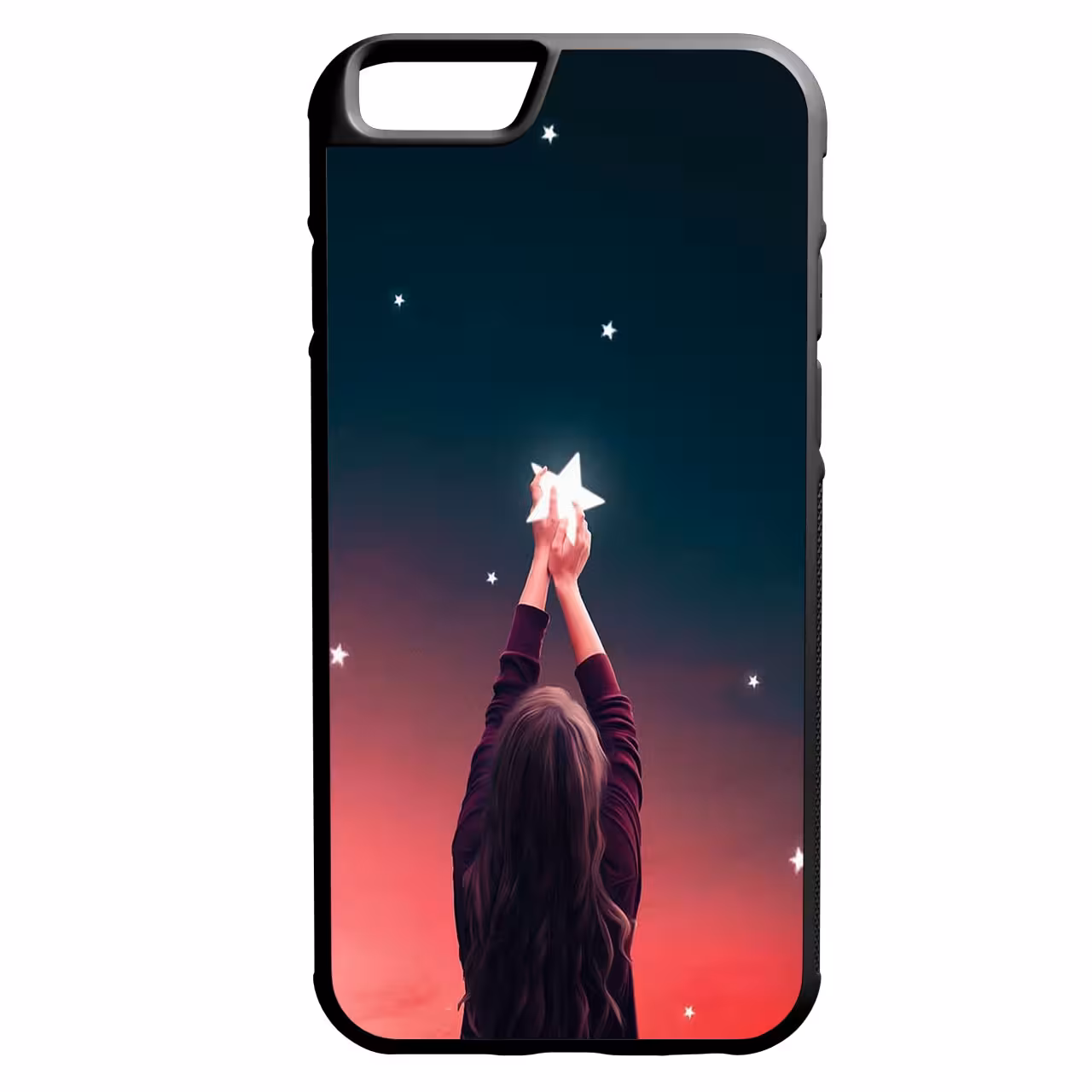 کاور طرح دختر کد 1105409021 مناسب برای گوشی موبایل اپل iphone 6/6s