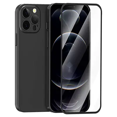 کاور گرین مدل Carsaca Plus مناسب برای گوشی موبایل اپل iPhone 13 Pro به همراه محافظ صفحه نمایش