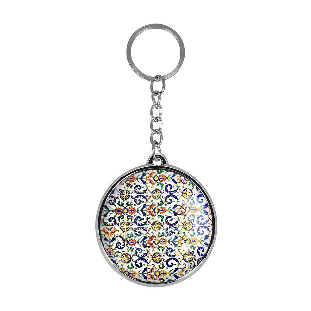 جاکلیدی خندالو طرح کاشی مدل دوطرفه کد 21642161