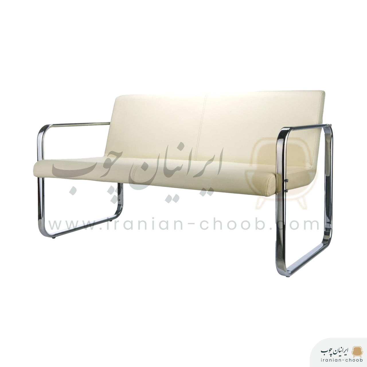 مبل اداری نیلپر دو نفره مدل NOSS722N2