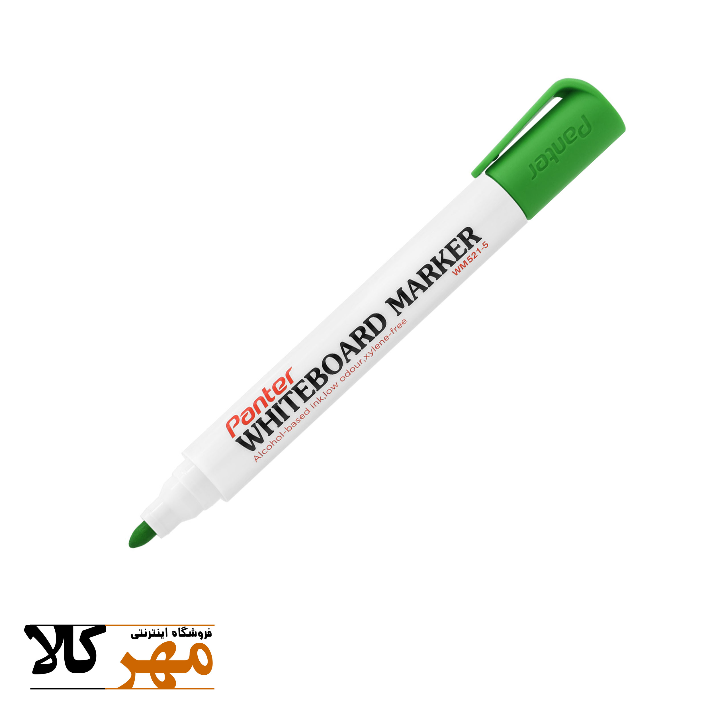 ماژیک وایت برد panter مدل WM521-5 رنگ سبز