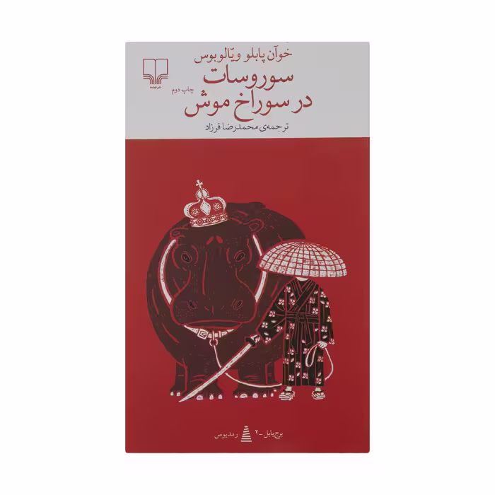 کتاب سوروسات در سوراخ موش اثر خوان پابلوویالوبوس نشر چشمه