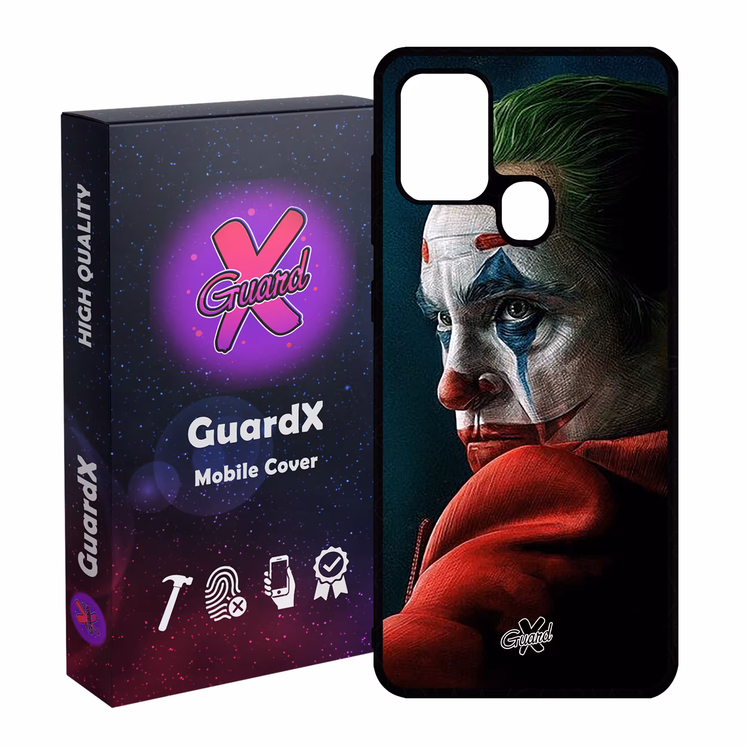 کاور گارد ایکس طرح Joker مدل Glass10121 مناسب برای گوشی موبایل سامسونگ Galaxy A21s