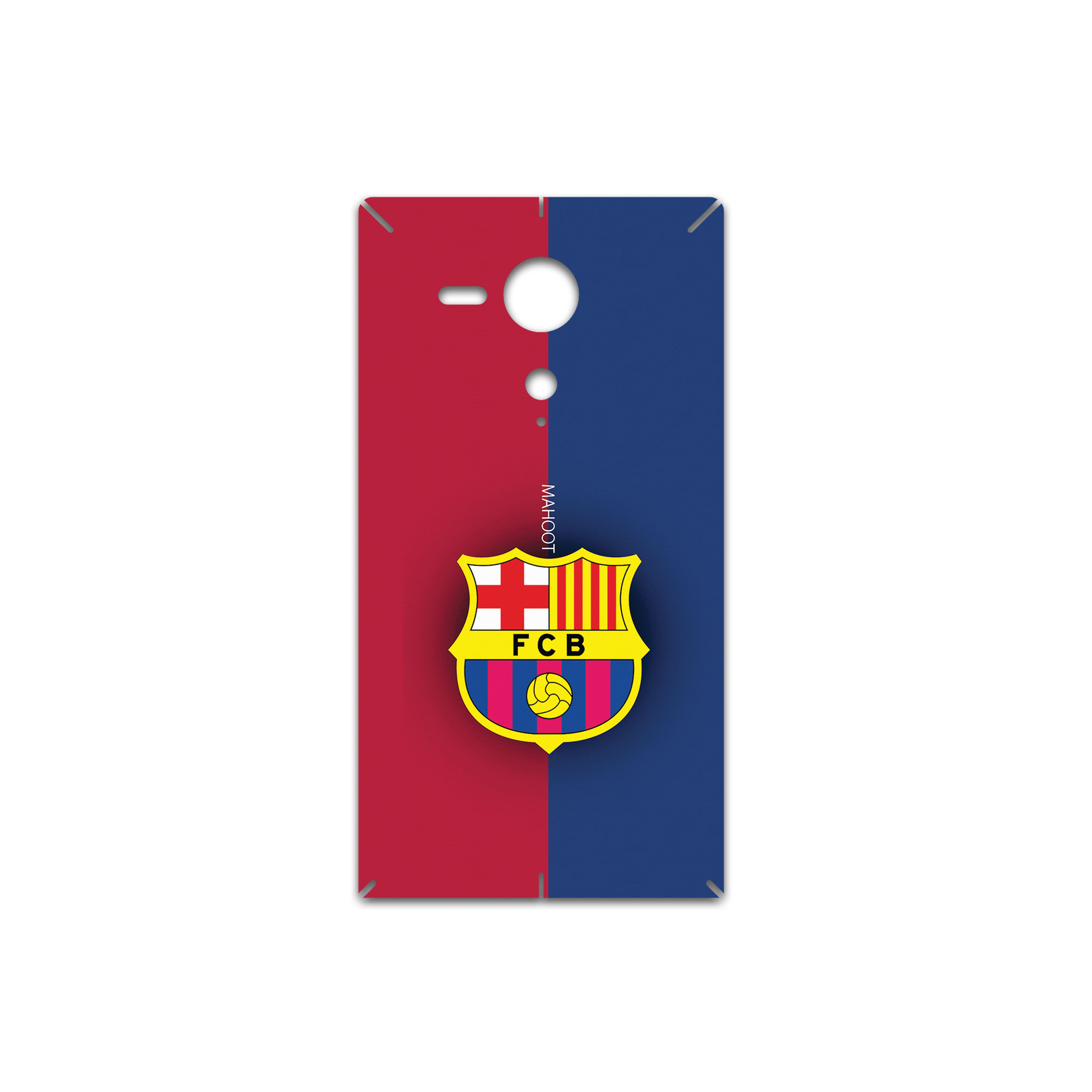برچسب پوششی ماهوت مدل BARCELONA-FC-1 مناسب برای گوشی موبایل سونی Xperia SP