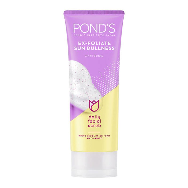 فوم روشن کننده و اسکراب پوندز 100 میل Ponds scrub 100 ml

