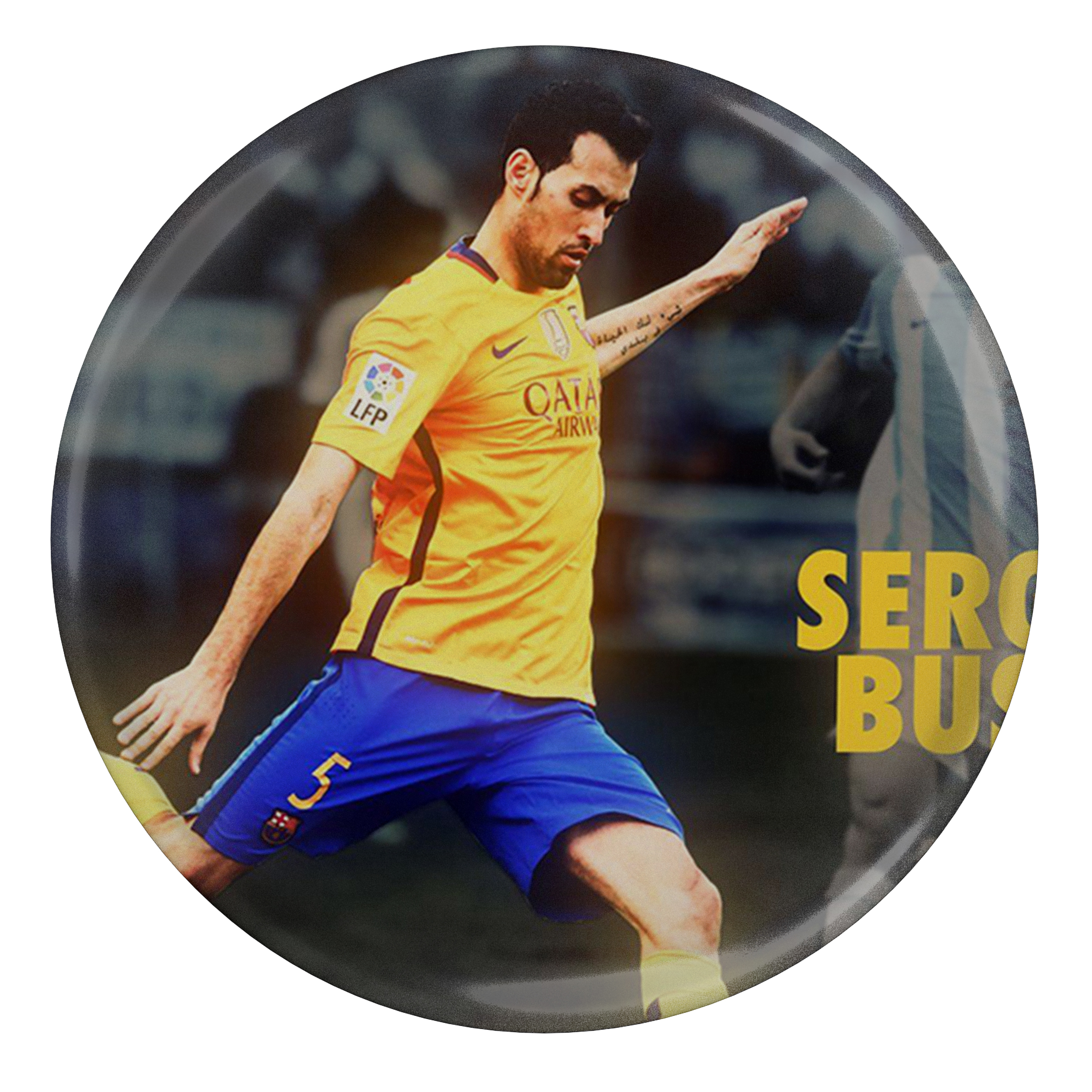 پیکسل طرح سرخیو بوسکتس بارسلونا مدل S5160