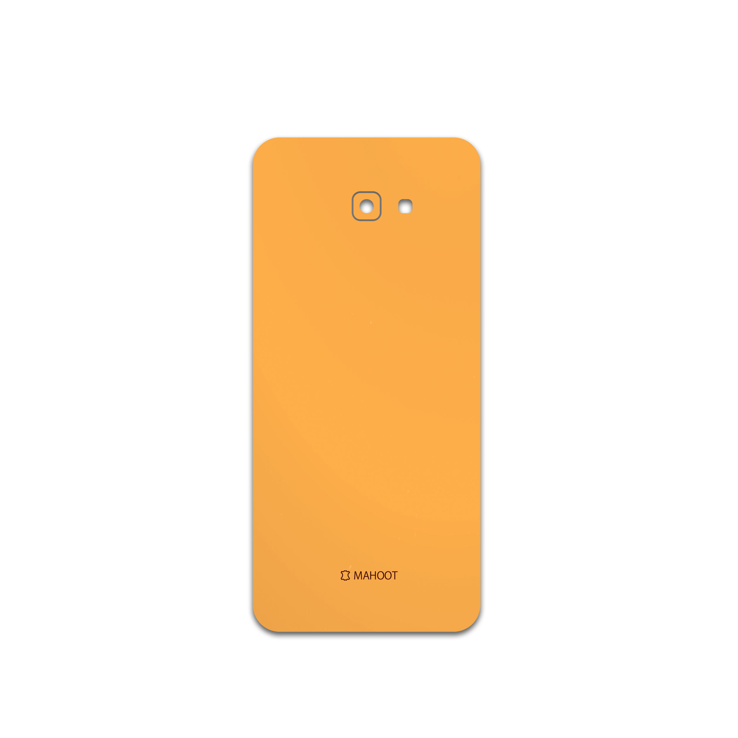 برچسب پوششی ماهوت مدل Matte-Orange مناسب برای گوشی موبایل سامسونگ Galaxy J4 Plus