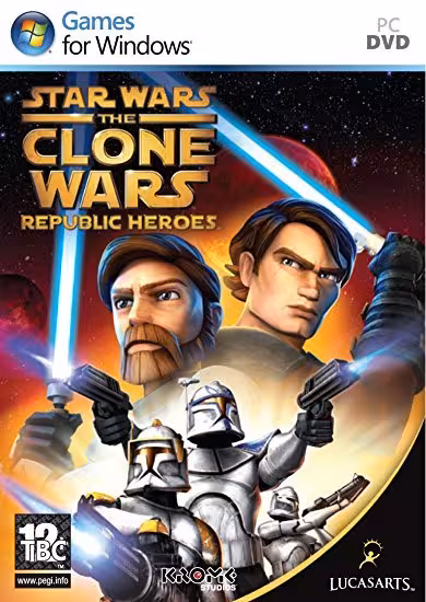 بازی کامپیوتر starwars clone wars