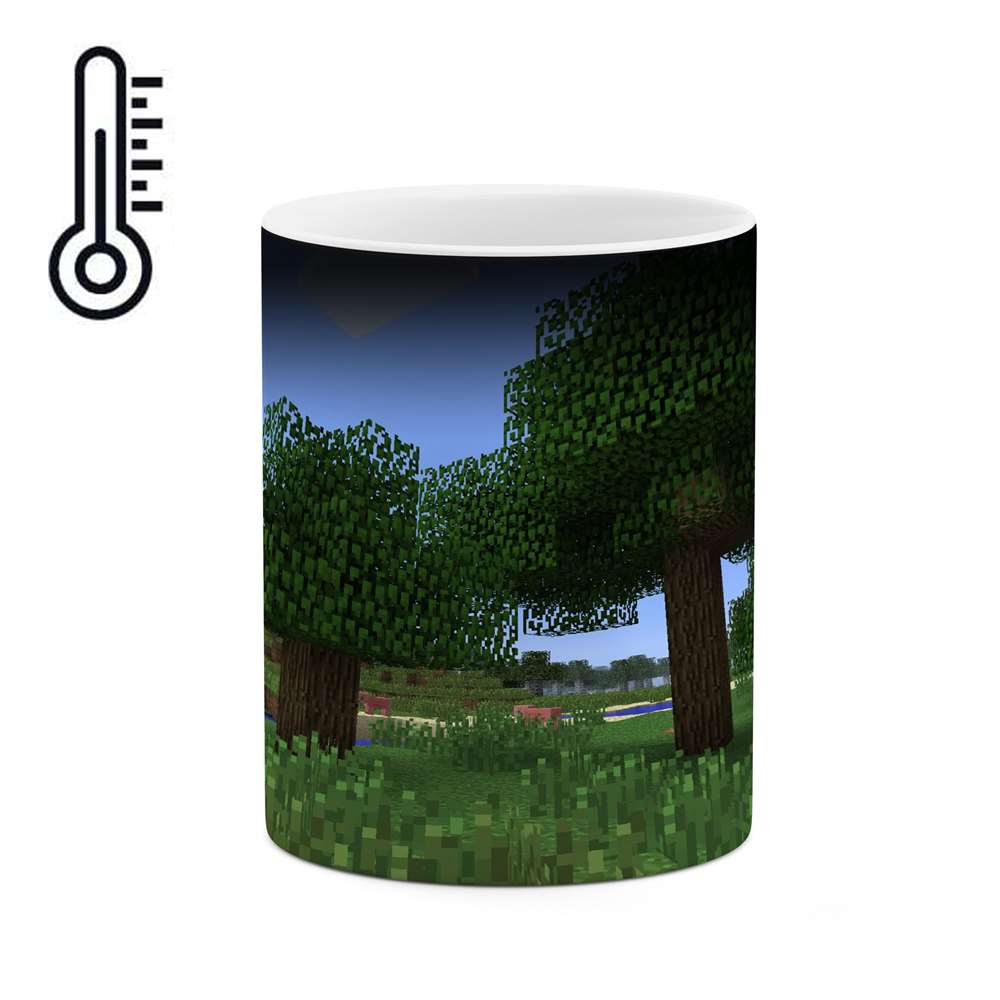 ماگ حرارتی کاکتی طرح ماینکرافت مدل mgh13024