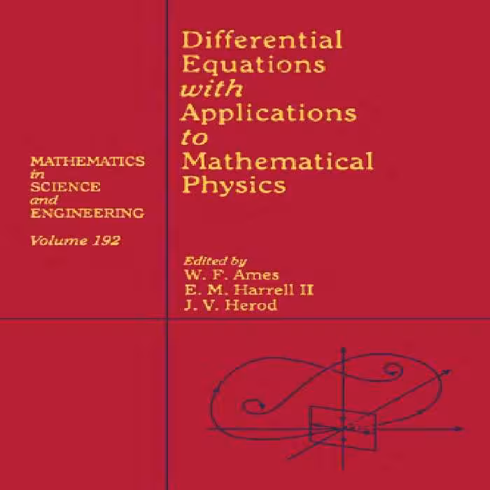 خرید و دانلود نسخه کامل کتاب Differential Equations with Applications to Mathematical Physics
