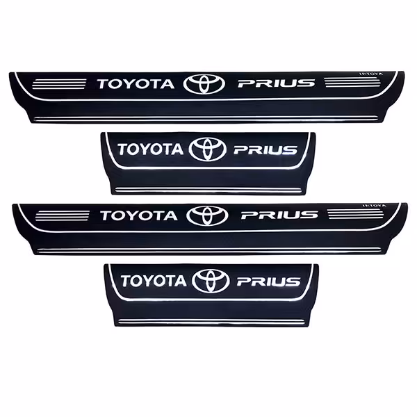 برچسب پارکابی خودرو کد SK019 مناسب برای تویوتا پریوس مجموعه 4 عددی