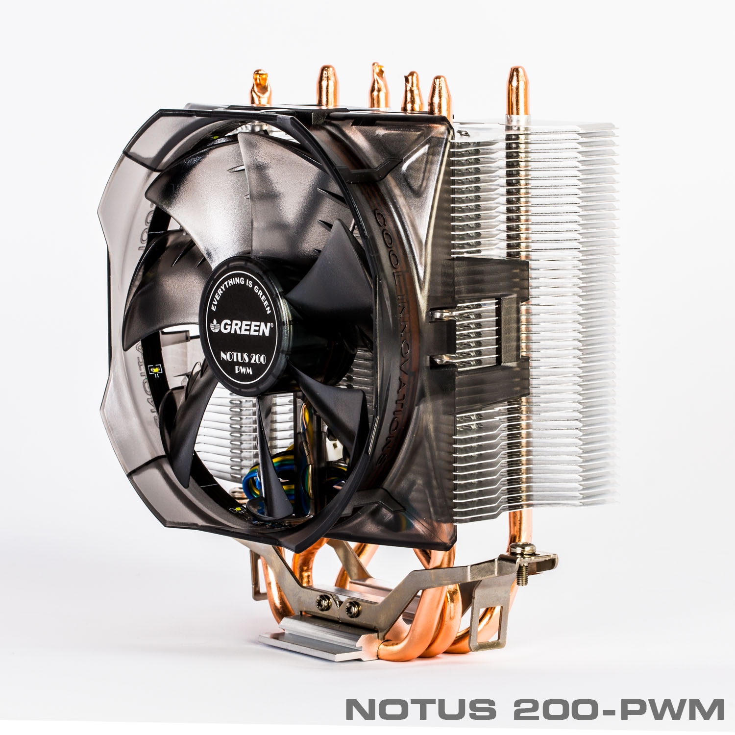 خنک کننده بادی پردازنده گرین NOTUS 200-PWM