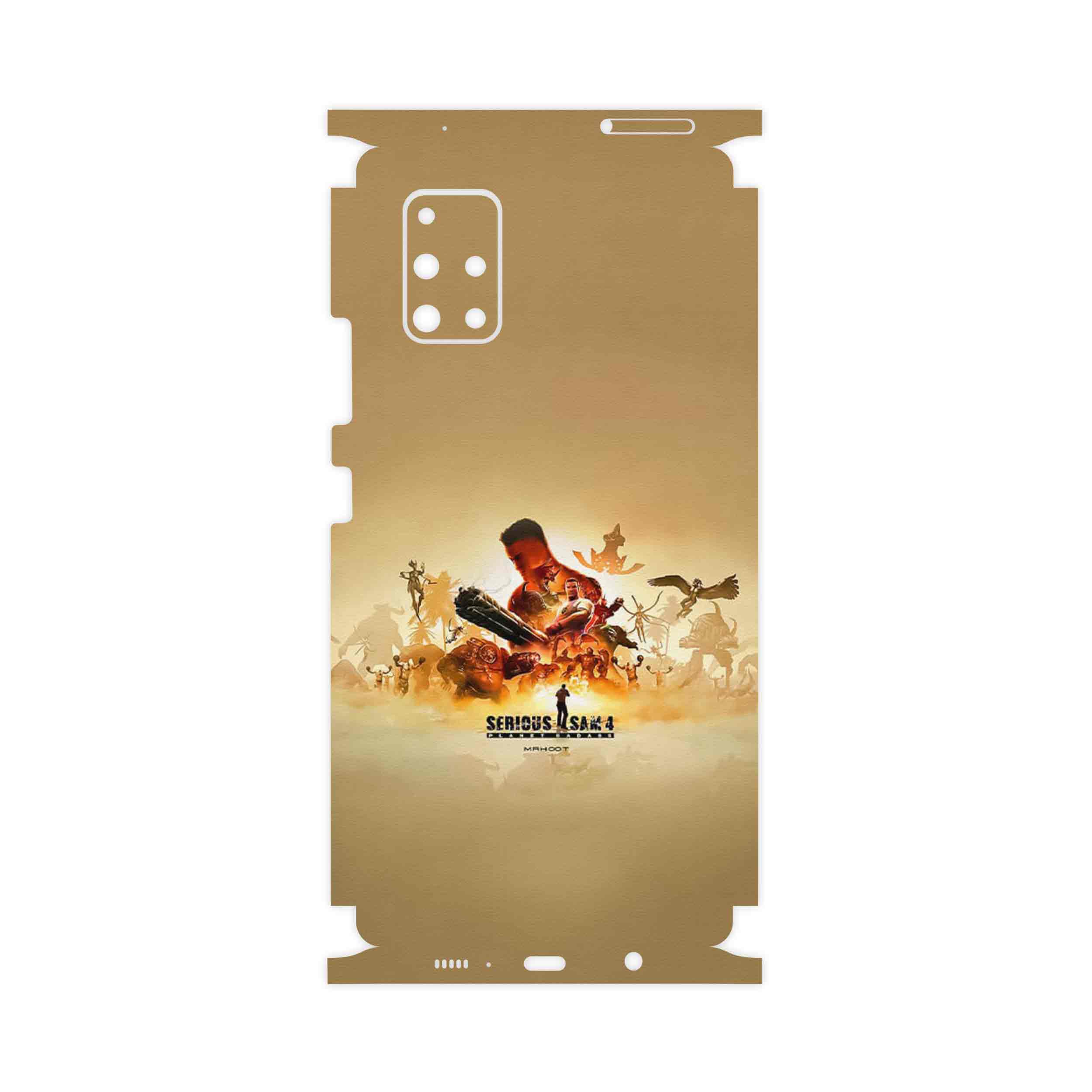 برچسب پوششی ماهوت مدل Serious Sam Game Series-FullSkin مناسب برای گوشی موبایل سامسونگ Galaxy A71 5G